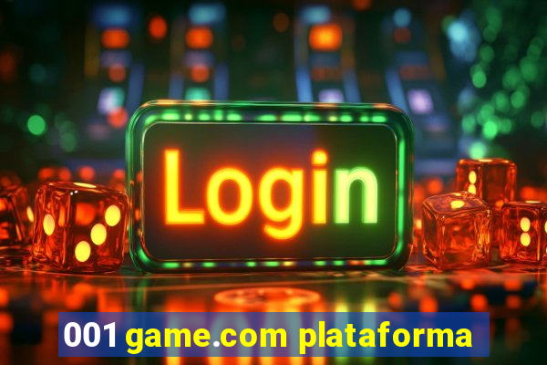 001 game.com plataforma